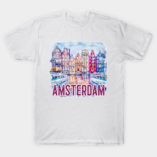 Amsterdam Skyline T-Shirt